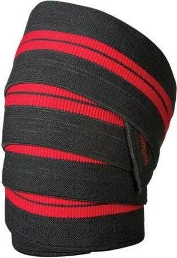 Harbinger Red Line Knee Wraps 78'' Black/Red Diz Koruyucu 361194 - Image 1