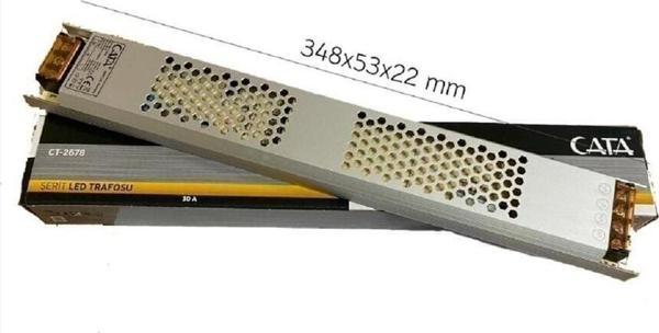 CATA CT-2678 ŞERİT LED TRAFOSU 360W 25M - Image 1
