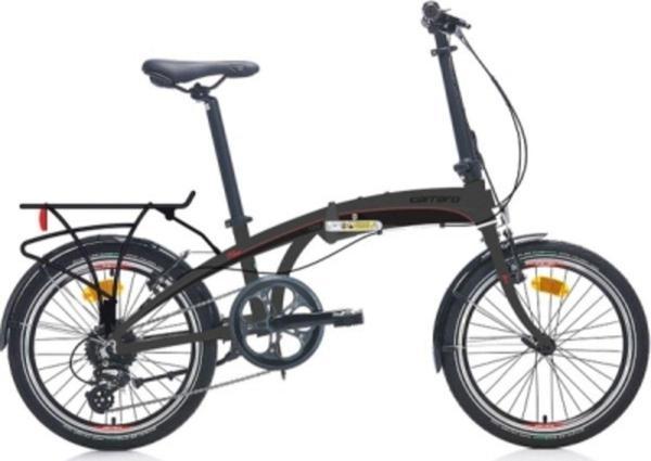 Carraro Flexı 108 8 Vites Full Shimano Hidrolik disk fren Katlanır Bisiklet - koyu gri bukelamun - Image 1