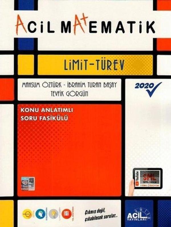 2022 Acil Matematik Limit Türev - Acil Yayınları - Image 1