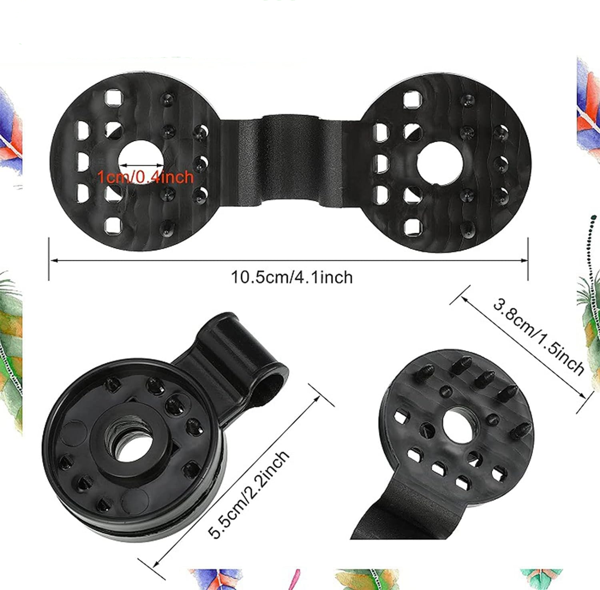 SFS PLASTİK GÖLGELİK KLİPSİ 100 ADET - Image 1