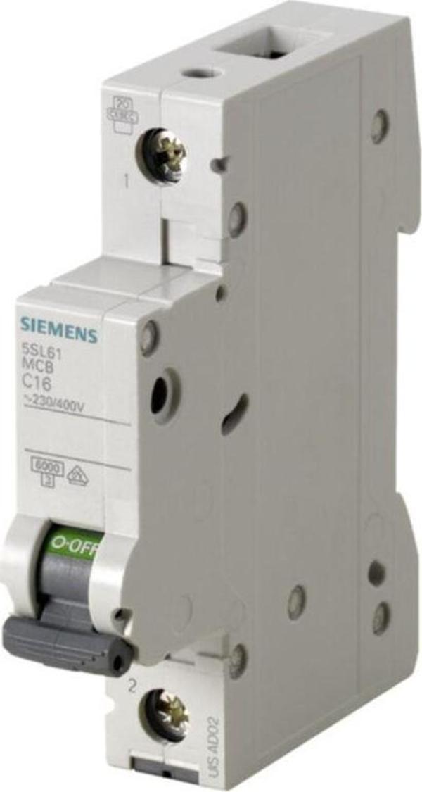 Siemens 5sl6110-6 10amper 1faz 6ka B Tipi Otomatik Sigorta B10x1 - Image 1