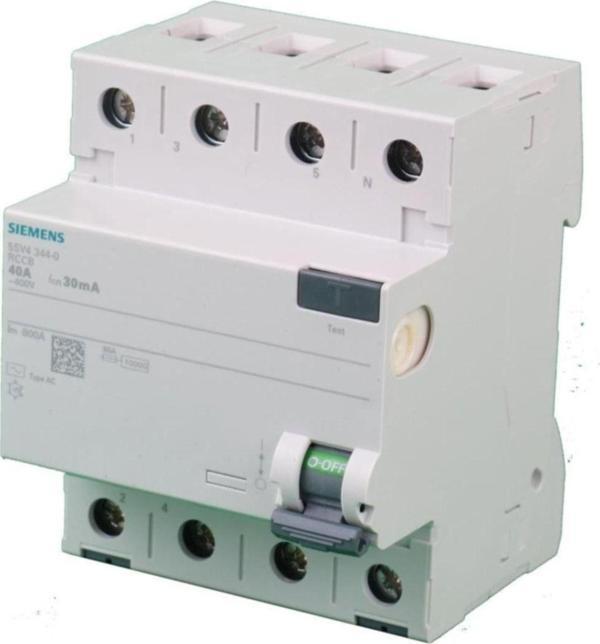 Siemens 5SV5342-6 Atipi Kaçak Akım Koruma Rölesi 25A 400V 30mA.. - Image 1