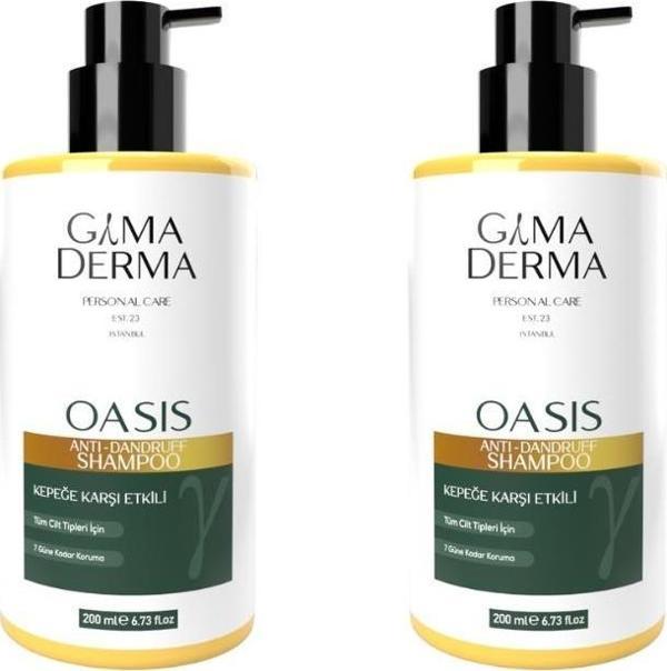 İkili Oasis Vegan Kepek Şampuanı Seti - Image 1