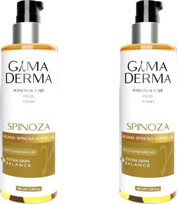 İkili Spinoza Vegan Argan Saç Bakım Yağı Seti - Image 1