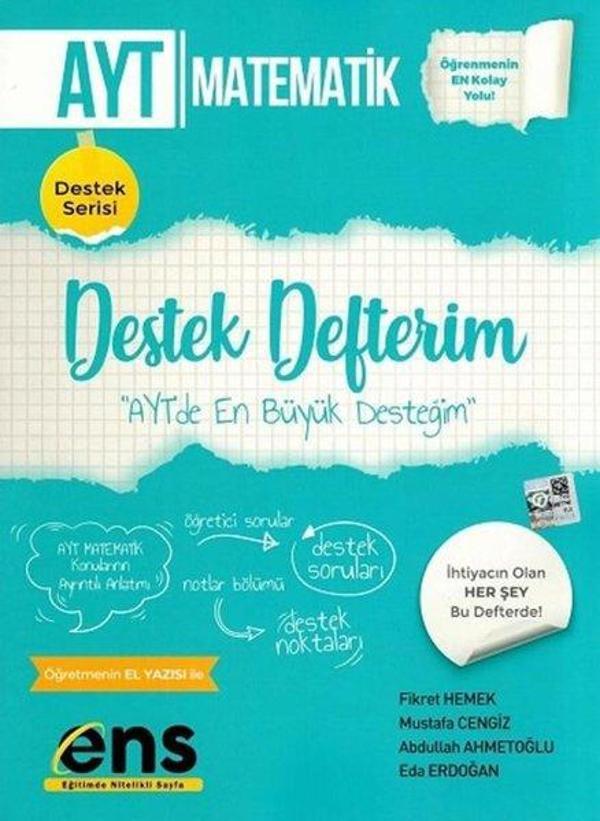 2022 AYT Matematik Destek Defterim - Ens Yayıncılık - Image 1