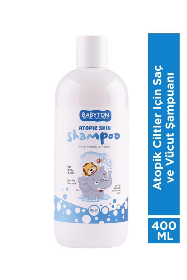 Babyton Atopik Çok Kuru Ve Hassas Ciltler Için Saç Ve Vücut Şampuanı 400 Ml - Image 1