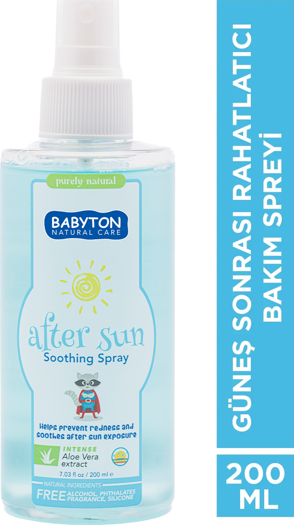 Babyton Bebek Ve Çocuklar Için Güneş Sonrası Rahatlatıcı Bakım Spreyi - Image 1