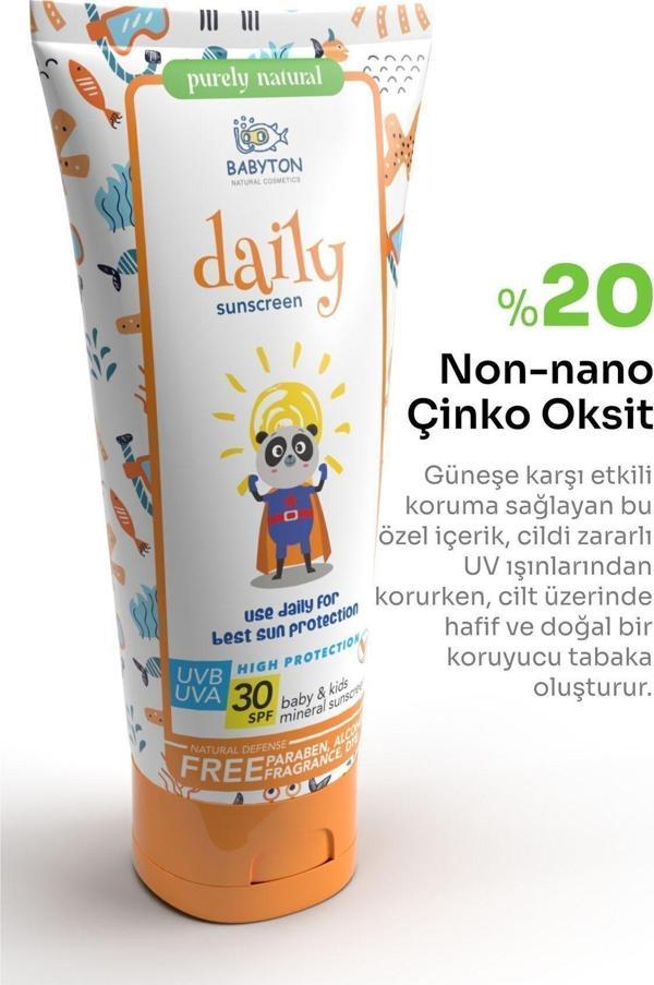 Babyton Bebek Ve Çocuklar İçin Günlük Güneş Koruyucu Krem 50 Ml - Image 1