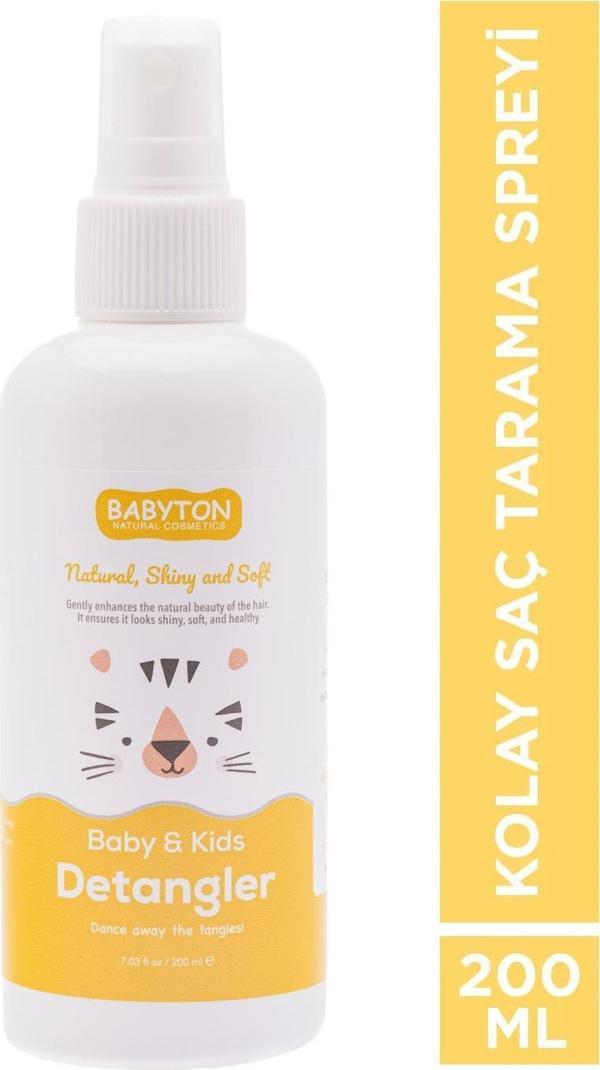 Babyton Bebek Ve Çocuklar İçin Kolay Saç Tarama Spreyi 200 Ml - Image 1