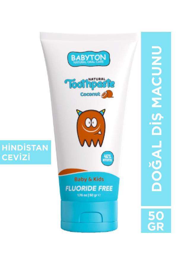 Babyton Doğal Hindistan Cevizi Aromalı Diş Macunu - Image 1