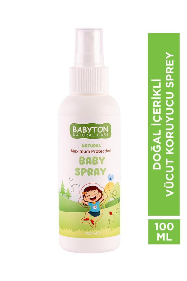 Babyton Organik ve Doğal İçerikli Vücut Koruyucu Sprey 100 ml - Image 1