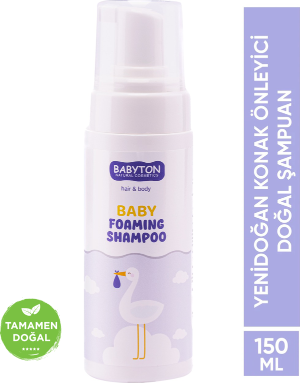 Babyton Yenidoğan Konak Önleyici Doğal Şampuan 150 ml - Image 1