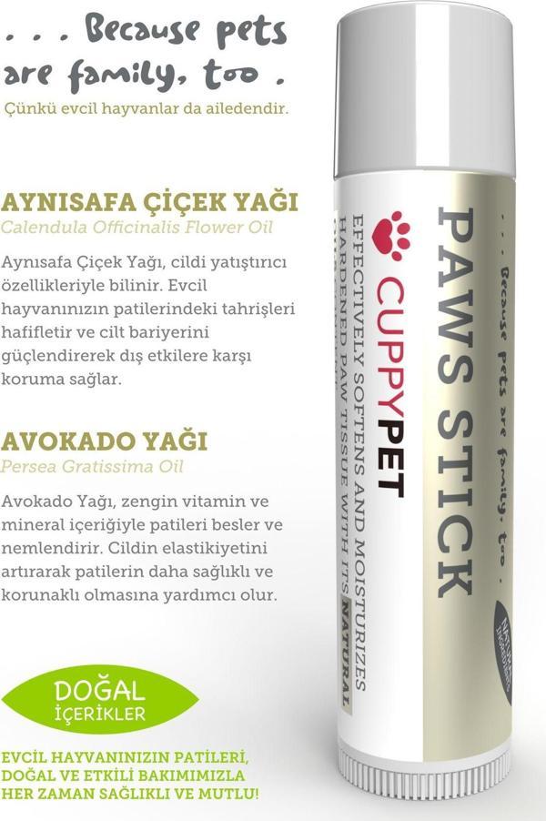 Cuppypet Köpek Pati Bakım Stick - Image 1