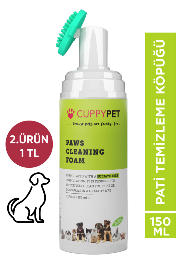 Cuppypet Köpek Pati Temizleme Köpüğü - Image 1