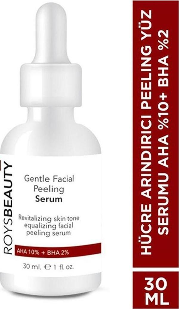 Roys Beauty Hücre Arındırıcı Peeling Yüz Serumu Aha %10+ Bha %2 - Image 1