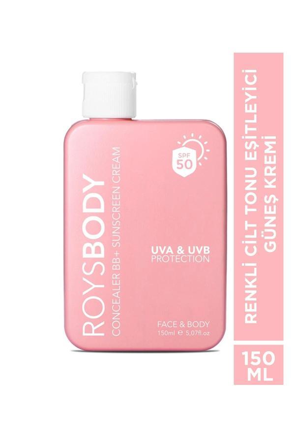 Roys Beauty Renkli Cilt Tonu Eşitleyici Güneş Kremi 150 Ml Spf 50 - Image 1