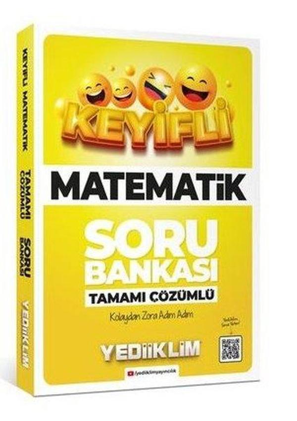 Keyifli Matematik Tamamı Çözümlü Soru Bankası - Yediiklim Yayınları - Image 1