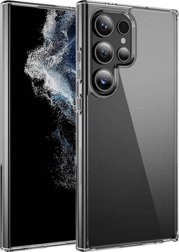 Samsung Galaxy S24 Ultra Kılıf Nano Oleofobik Özellikli Sert Arka Yüzey Droga Kapak - Image 1
