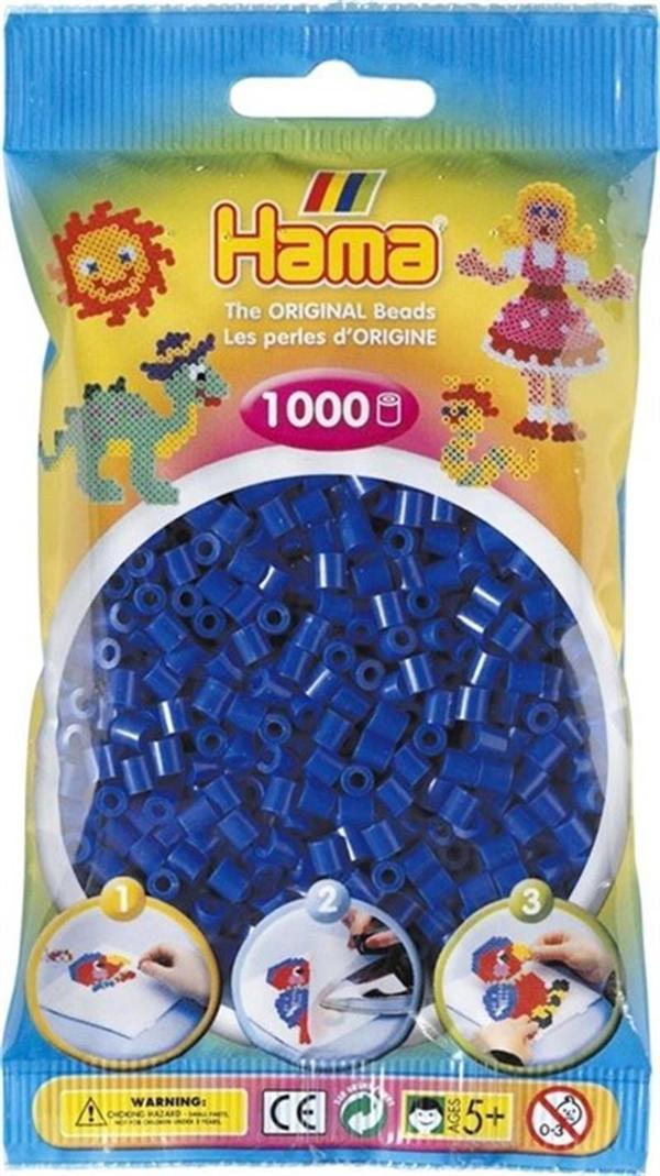 Hama Boncuk Midi 1.000’lik poşet - Mavi 207-08 - Image 1