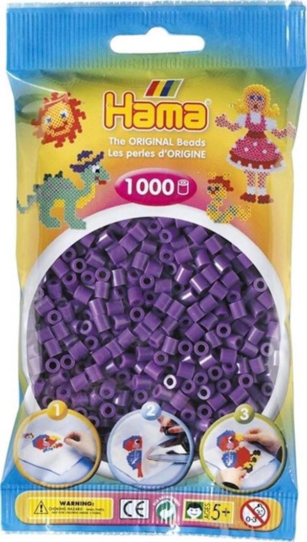 Hama Boncuk Midi 1.000’lik poşet - Mor 207-07 - Image 1