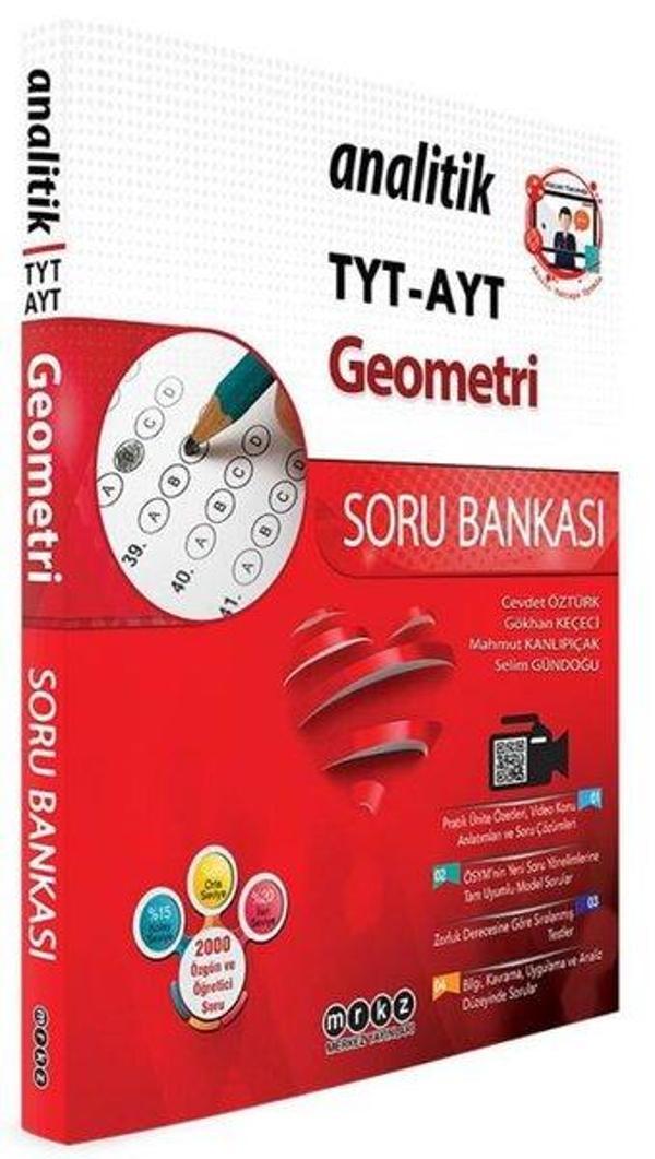 2022 TYT AYT Geometri Analitik Soru Bankası - Merkez Yayınları - Image 1