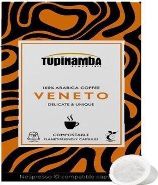 Tupinamba Veneto Kapsül Kahve (X10 Adet - Compostable - Nespresso Makineleri ile Uyumlu) - Image 1