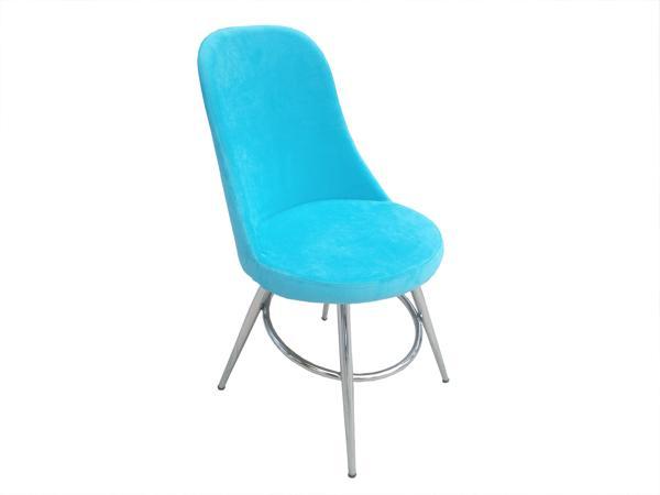 Sandalye 13804 GONCA Dökme-Sünger Metal Nikelaj ayak1ad Babyface kumaş El Yapım - Image 1