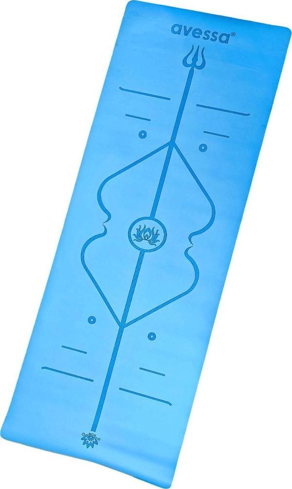 Avessa Rym-Blue Kauçuk Yoga Mat Mavi - Image 1