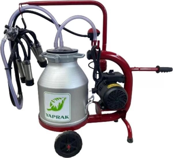 Bartech Yaprak Tekli İnek Süt Sağım Makinesı C30 Alüminyum Güğüm Kuru 30lt - Image 1