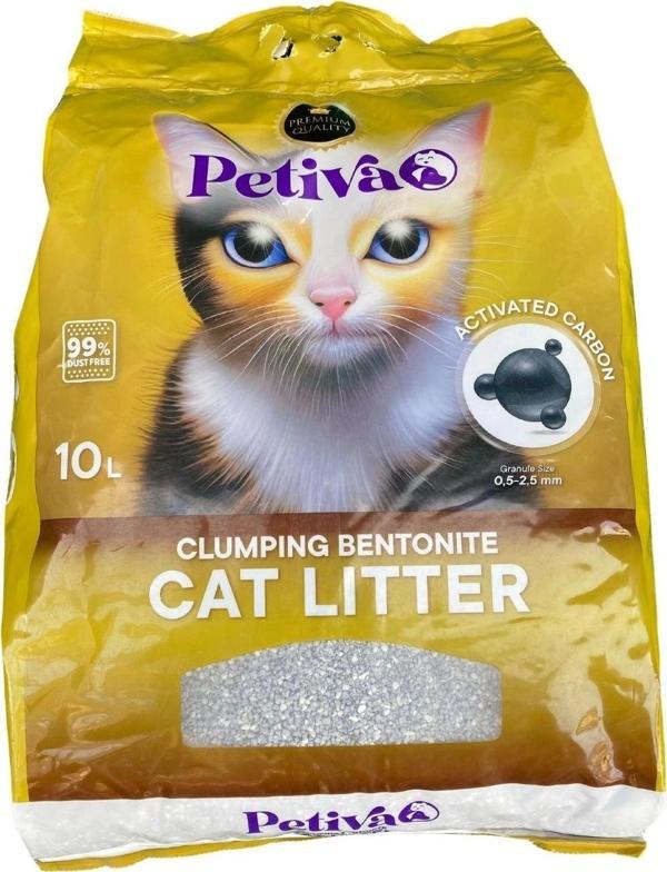 Petiva Aktif Karbon Kedi Kumu 10 L - Image 1