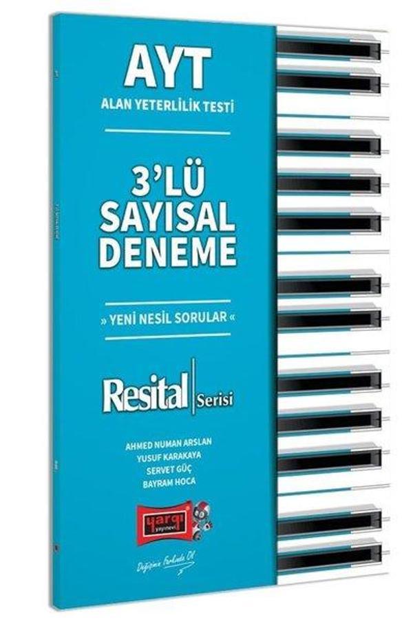 AYT Resital Serisi 3'lü Sayısal Deneme - Yargı Yayınları - Image 1
