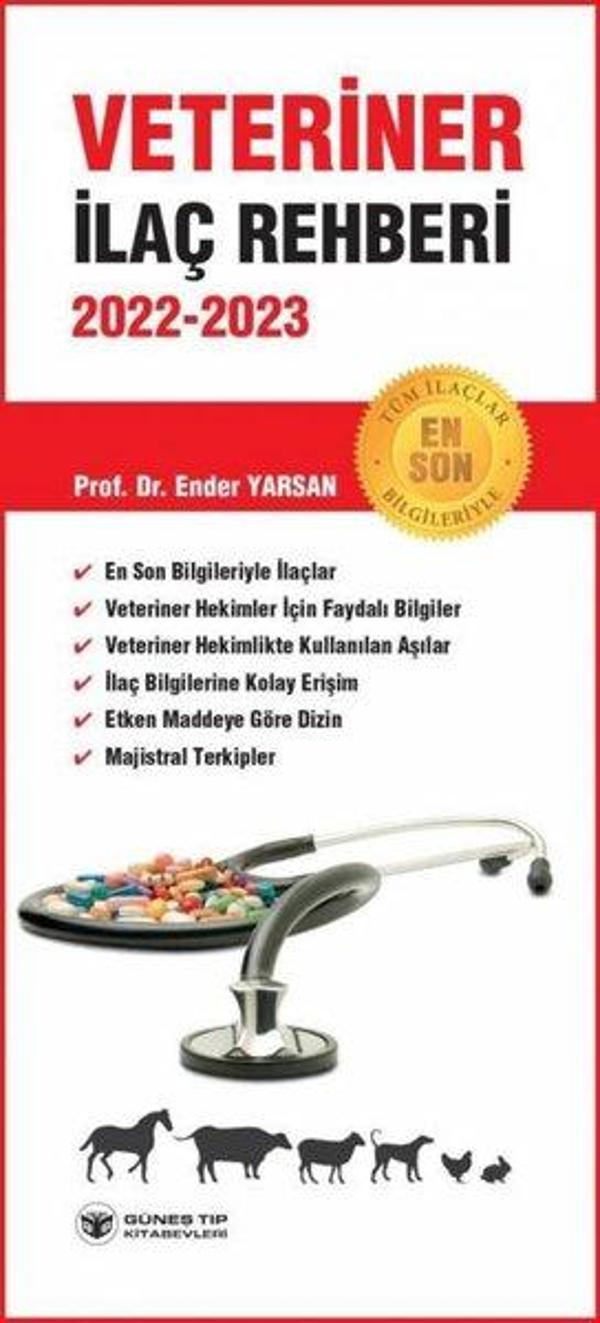 Veteriner Ilac Rehberi 2022 - 2023 - Güneş Tıp Kitabevleri - Image 1
