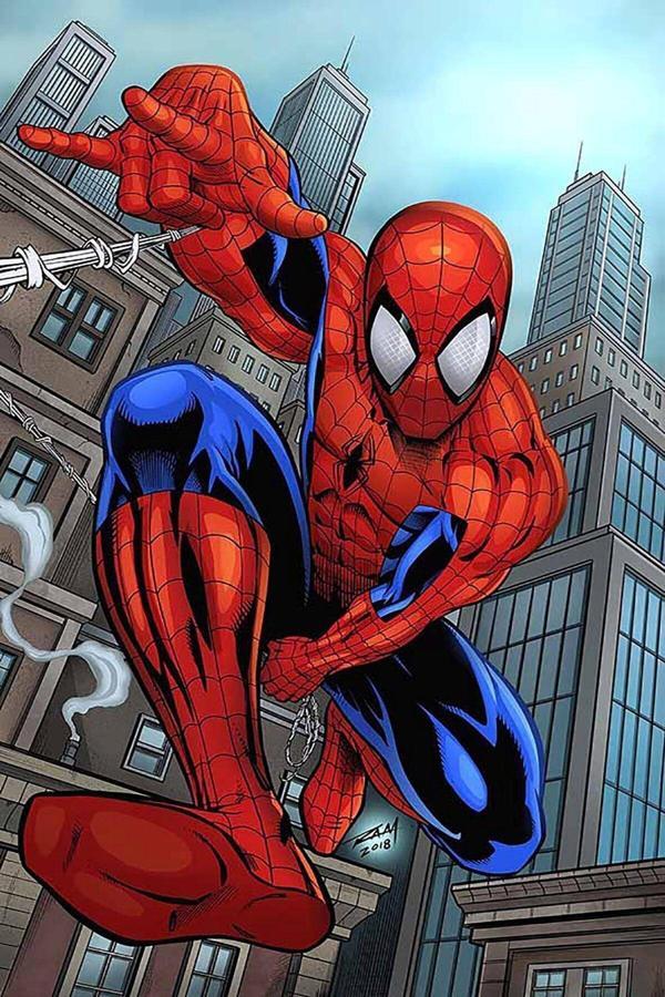 Cici Odam 5 Mm Ince Keçe Kaymaz Tabanlı Dekoratif Bebek Çocuk Odası Halısı Örümcek Adam Ve Spiderman - Image 1