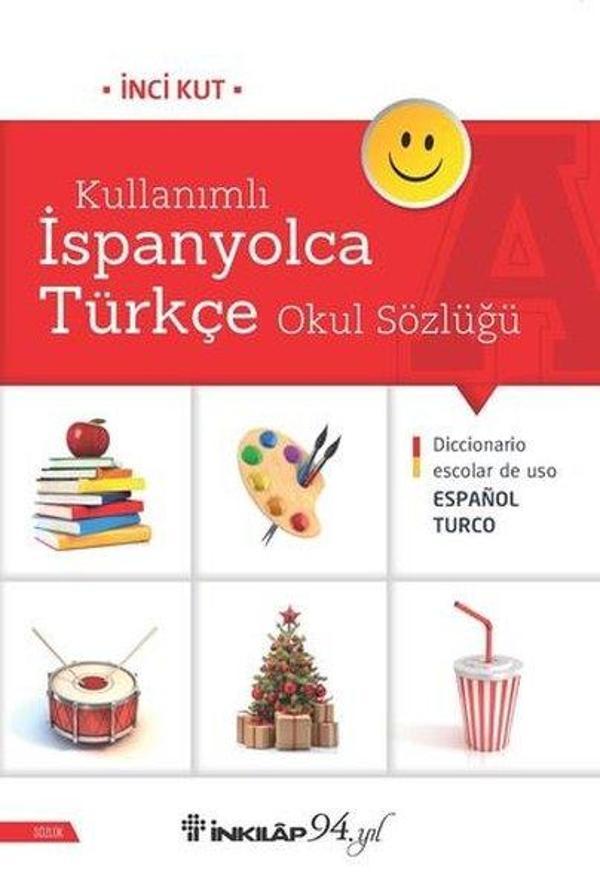 Kullanımlı İspanyolca Türkçe Okul Sözlüğü - İnkılap Kitabevi Yayınevi - Image 1