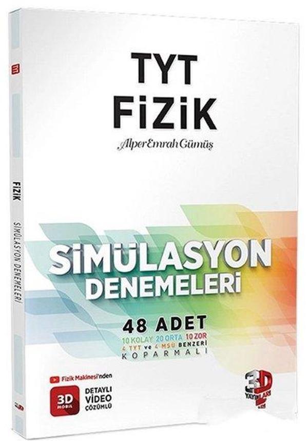 TYT 3D Simulasyon Fizik Denemeleri - 3D Yayınları - Image 1