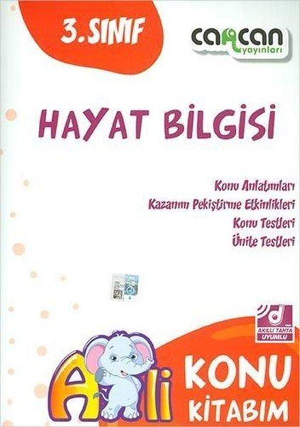 3.Sınıf Hayat Bilgisi Konu Kitabım - Can Can Yayınları - Image 1