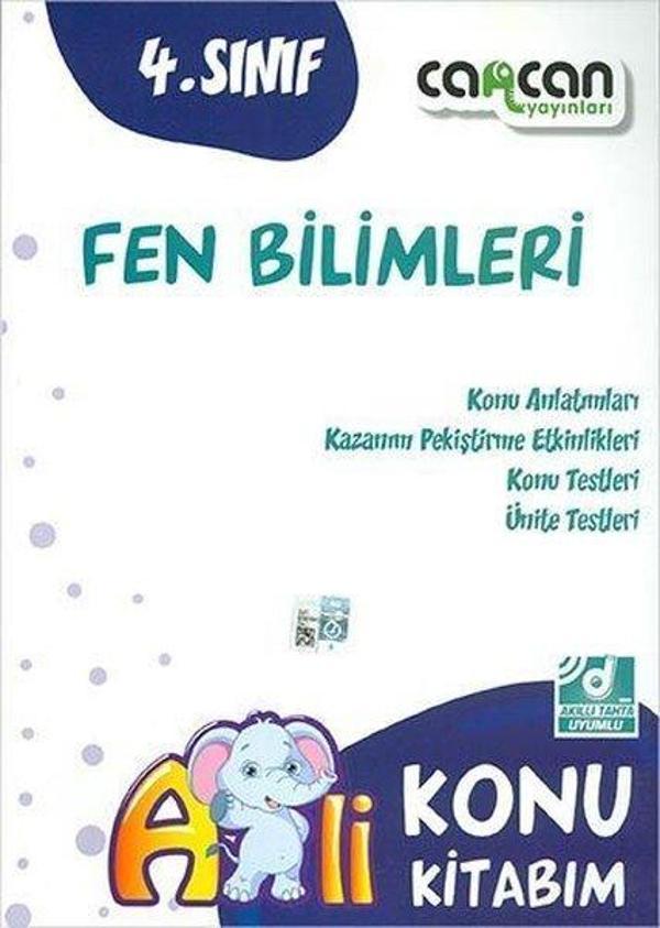 4.Sınıf Fen Bilimleri Konu Kitabım - Can Can Yayınları - Image 1