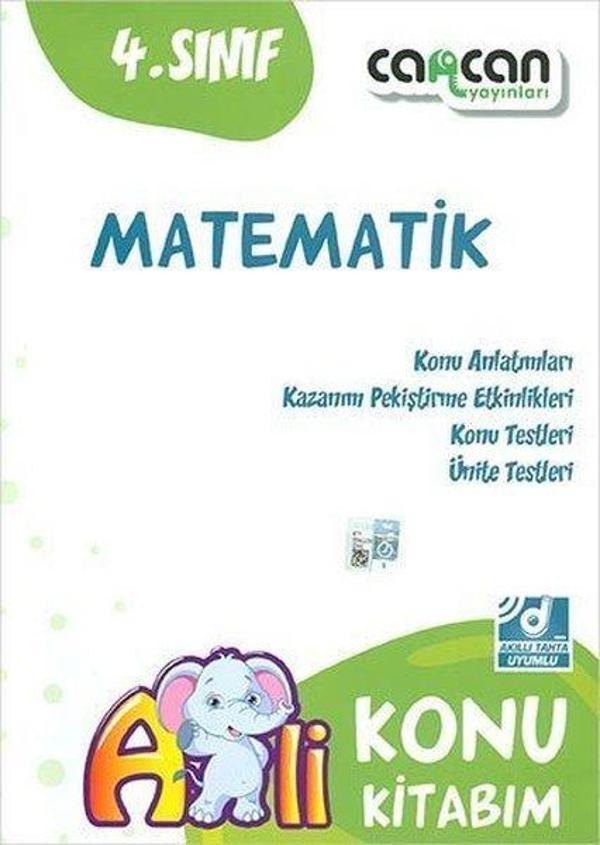 4.Sınıf Matematik Konu Kitabım - Can Can Yayınları - Image 1