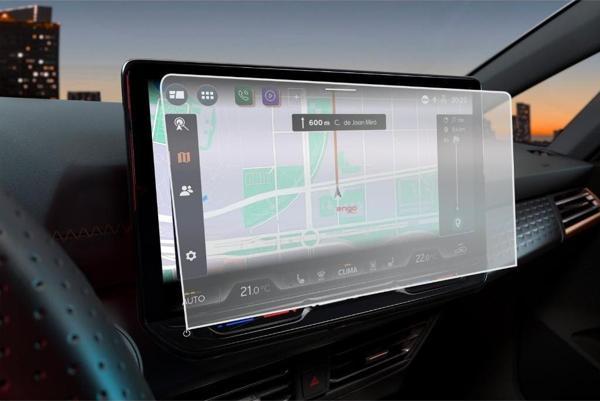 Cupra Born 12.9 inç Multimedya Mat Ekran Koruyucu Şeffaf  - Image 1
