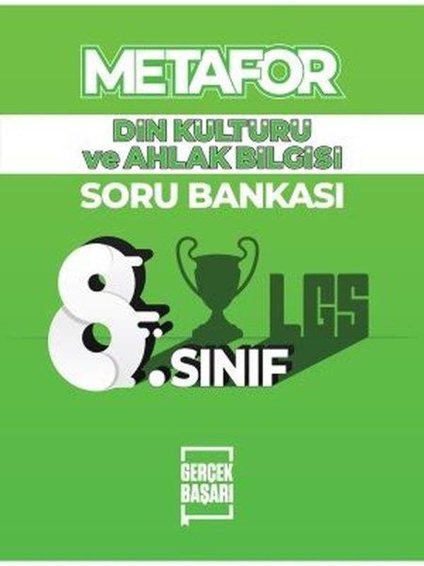 Metafor 8.Sınıf Din Kültürü Soru Bankası - Gerçek Başarı Yayınları - Image 1