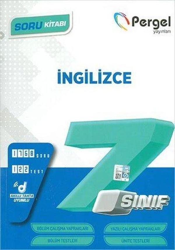 7.Sınıf İngilizce Soru Kitabı - Pergel - Image 1