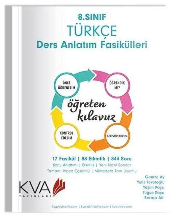 8.Sınıf Türkçe Ders Anlatım Fasikülleri - KVA Yayınları - Image 1
