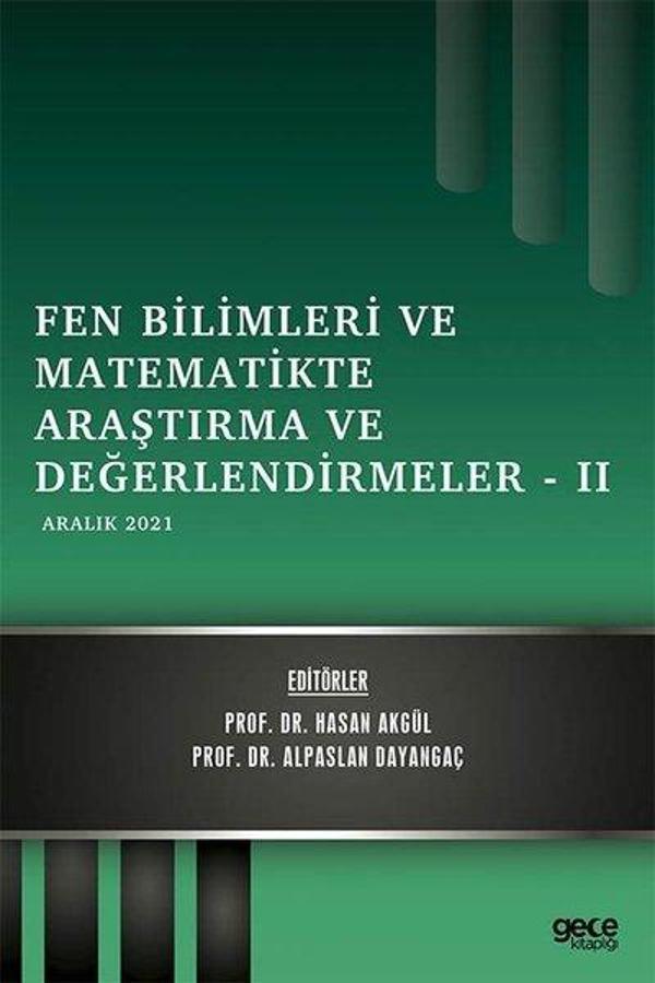 Fen Bilimleri ve Matematikte Araştırma ve Değerlendirmeler 2 - Aralık 2021 - Gece Kitaplığı - Image 1