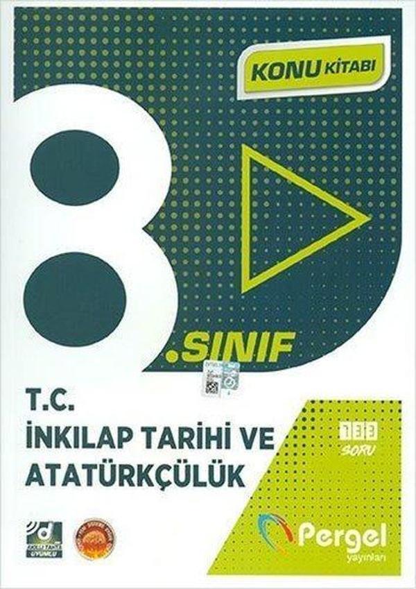 8.Sınıf T.C. İnkılap Tarihi ve Atatürkçülük Konu Kitabı - Pergel - Image 1