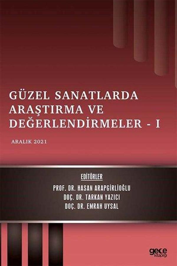 Güzel Sanatlarda Araştırma ve Değerlendirmeler 1 - Aralık 2021 - Gece Kitaplığı - Image 1