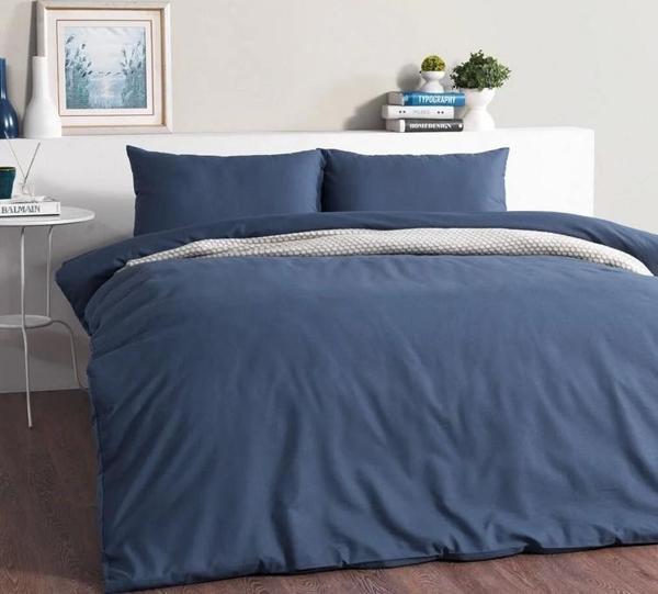 Doqu Home Pure Line Nevresim Takımı Çift Kişilik - Lacivert - Image 1