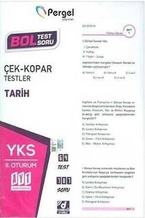 AYT Tarih Çek Kopar Testler - Pergel - Image 1