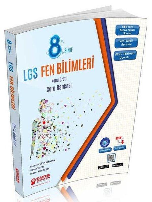 8.Sınıf LGS Fen Bilimleri Soru Bankası - Zafer Yayınları-Eğitim - Image 1