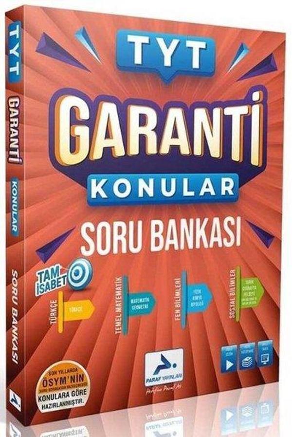 2022 TYT Garanti Konular Soru Bankası - PRF Paraf Yayınları - Image 1